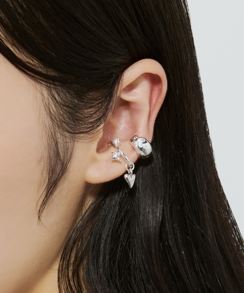 【美品！着用回数少なめ】イヤーカフ GIRL'S SMILE 美品！着用回数少なめ】イヤーカフ GIRL´S SMILE - レディース