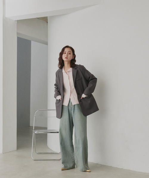 ad thie（アドティエ） ジャケット テーラードジャケット ビッグ