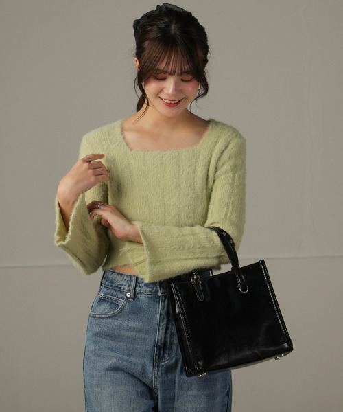 爽やかシースルー☆【ALDO】2wayショルダーバッグ♪ ナイロン ドローストリング 2WAY ショルダーバッグ（ショルダー