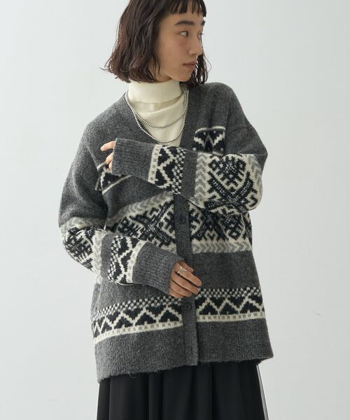 AMERICAN HOLIC（アメリカンホリック） カーディガン ノルディック柄V