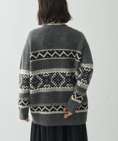 AMERICAN HOLIC（アメリカンホリック） カーディガン ノルディック柄V