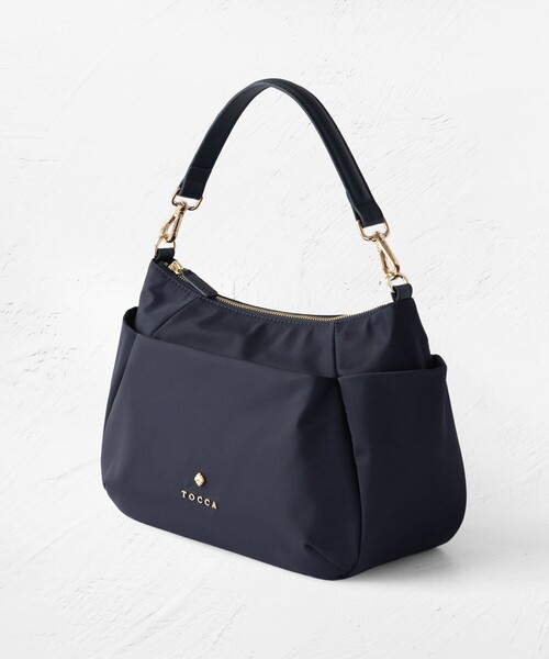 新品 TOCCA T-LUX NYLONBAG バッグ ブラック トッカ TOCCA 【撥水】T－LUX NYLONBAG バッグ （ブラック系