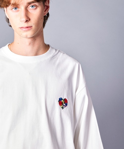 tシャツ rehacer : Loose Color Point L/S メンズ | rehacer | 06