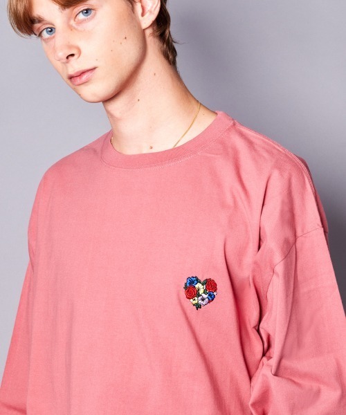 tシャツ rehacer : Loose Color Point L/S メンズ | rehacer