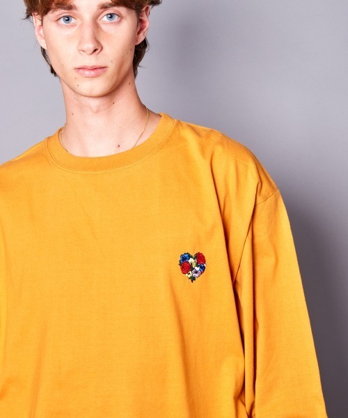 tシャツ rehacer : Loose Color Point L/S メンズ | rehacer | 03