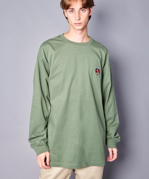 tシャツ rehacer : Loose Color Point L/S メンズ | rehacer | 17