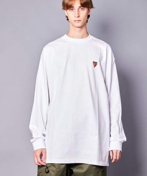 tシャツ rehacer : Loose Color Point L/S メンズ | rehacer | 10