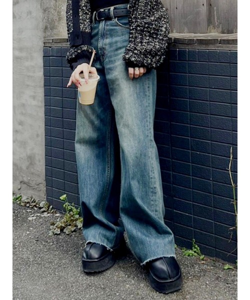 EVRIS（エヴリス） ジーンズ デニム デニムパンツ 「ハイウエスト