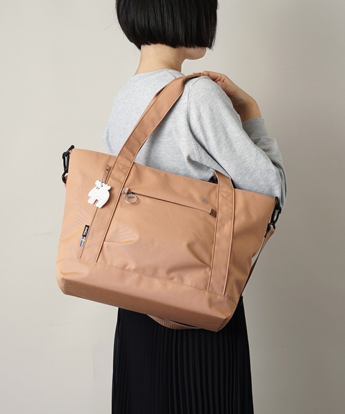 moz（モズ） トートバッグ 撥水 A4サイズ収納可 2WAYショルダーバッグ
