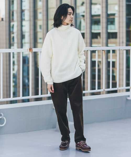 「URBAN RESEARCH Sonny Label」 タートルネックニット LARGE カーキ メンズ_画像6