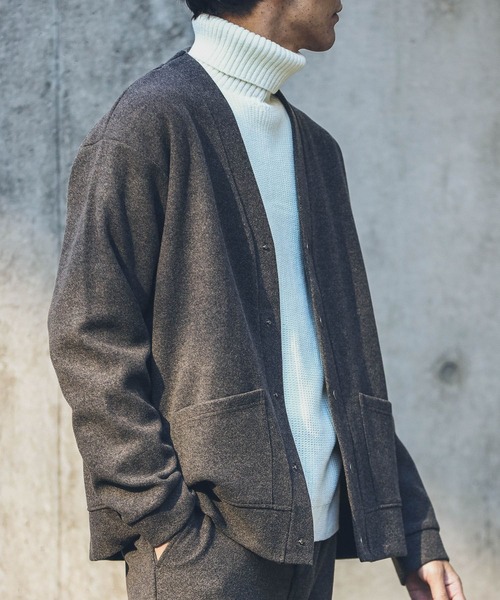 「URBAN RESEARCH Sonny Label」 タートルネックニット LARGE カーキ メンズ_画像9