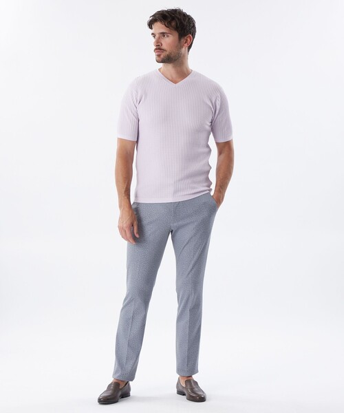 EPOCA UOMO（エポカ ウォモ） セーター ニット ウォッシャブルワッフル 