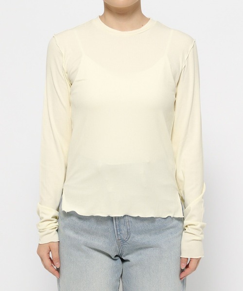LOWRYS FARM（ローリーズファーム） tシャツ キャミ2PセットLS
