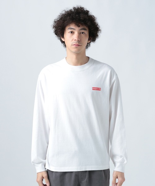BAYFLOW（ベイフロー） tシャツ 「MARQUEE CLUB」プリント長袖Tシャツ