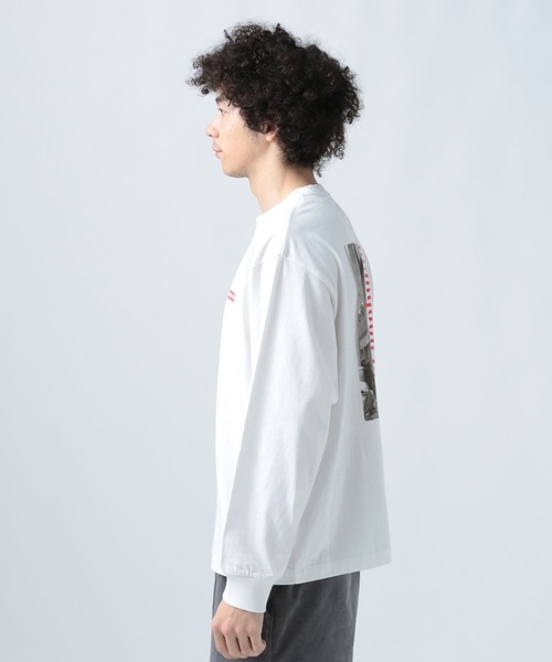 BAYFLOW（ベイフロー） tシャツ 「MARQUEE CLUB」プリント長袖Tシャツ