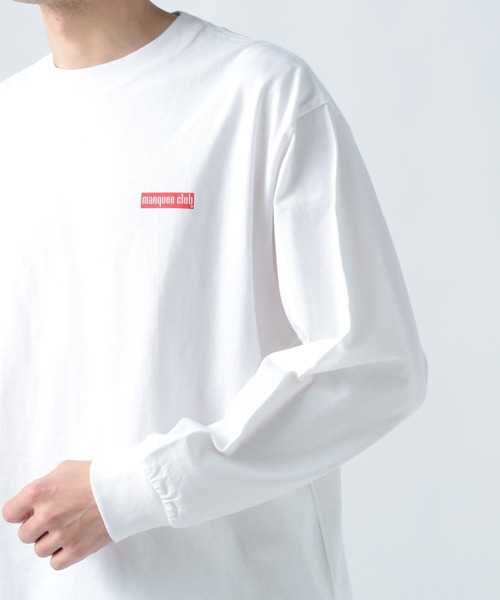 BAYFLOW（ベイフロー） tシャツ 「MARQUEE CLUB」プリント長袖Tシャツ