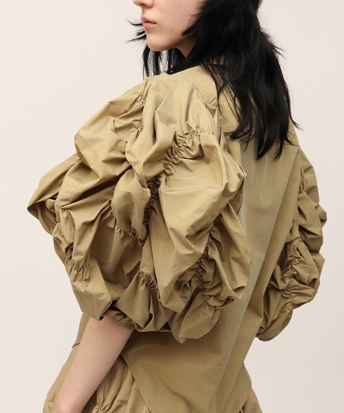 leinwande ブラウス leinwande（ラインヴァンド） ブラウス シャツ Flower Babble Work