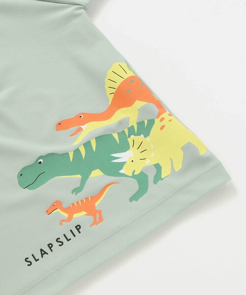 石見智翠館ハーフジップ10番(希少) SLAP SLIP（スラップスリップ） uvカット ラッシュガード