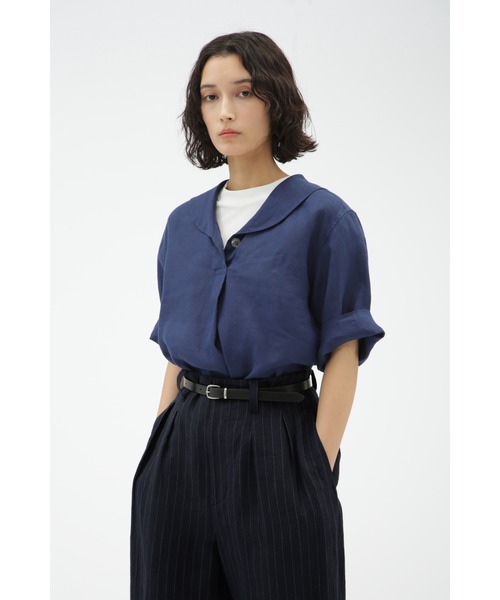 MARGARET HOWELL ブラウス シャツ LINEN VOILE レディース