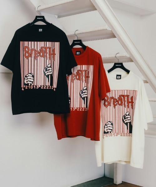 BREATH tシャツ 「BREATH」FREE LOGO TEE / ブラック 「BR25SS-C5019