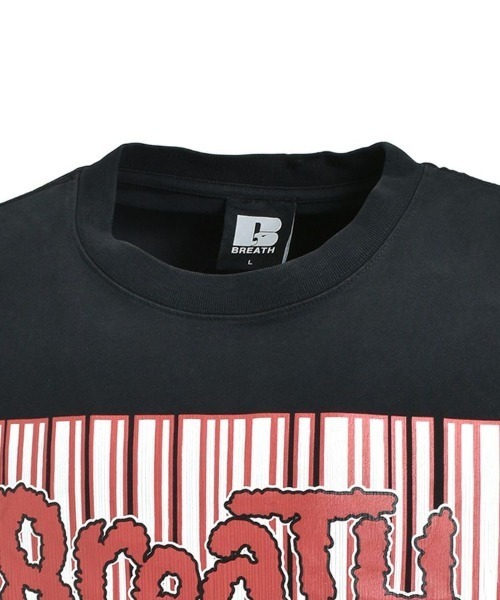 BREATH tシャツ 「BREATH」FREE LOGO TEE / ブラック 「BR25SS-C5019