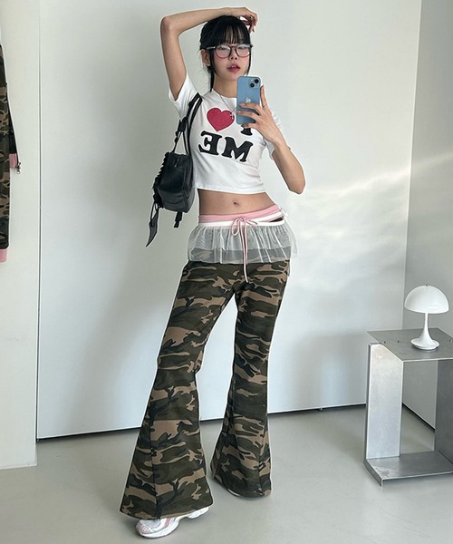 MEMECLE（メメクル） tシャツ 半袖 「 」I LOVE ME T-shirt アイラブ