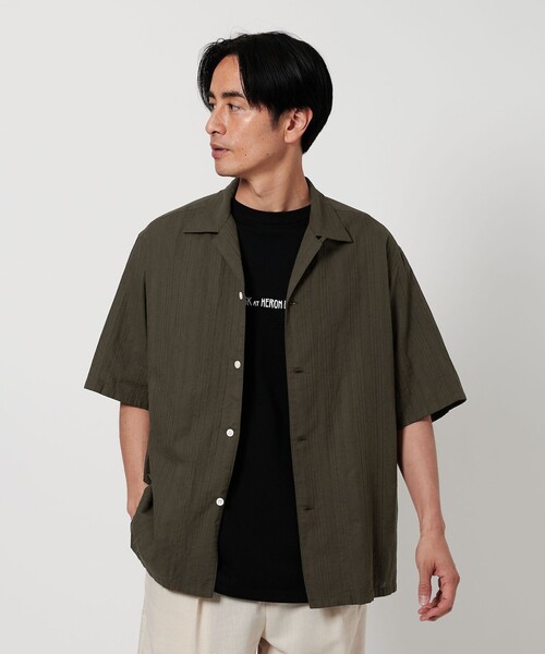 United Arros のシャツ BEAUTY＆YOUTH UNITED ARROWS シャツ チェーン ドビー オープン
