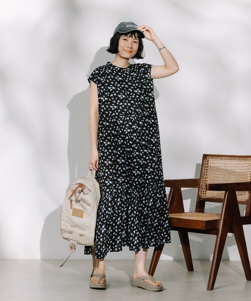 FREAK'S STORE（フリークスストア） シャツワンピース インド 前開き