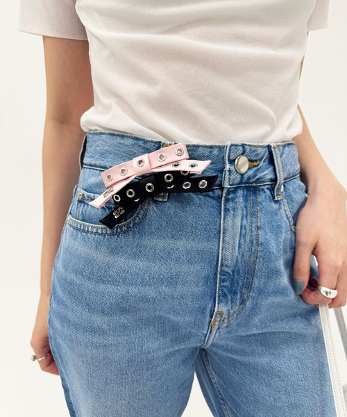 【GANNI】リボン ヘアクリップ（送料込み） EDIT. FOR LULU ヘアクリップ 「GANNI/ガニー」サテンリボン