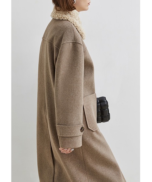 「Fano Studios」 ダッフルコート X-SMALL レッド レディース_画像5