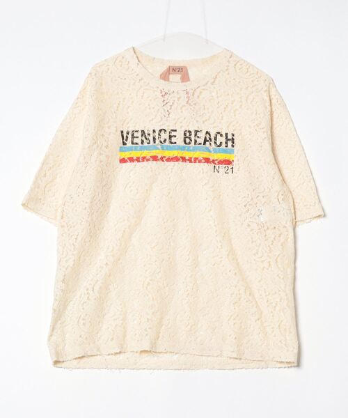「N21 numero ventuno」 半袖ブラウス S ベージュ レディース