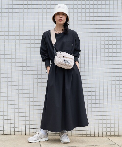 「FREAK\'S STORE」 長袖ワンピース フリ- ブラック レディース 驚きの破格値，定番人気