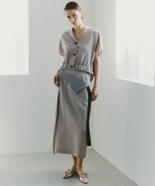 ADOREのスカート ◇アイレットエンブロイダリースカート | アドーア