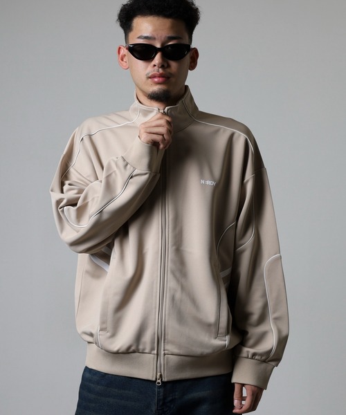 NERDY ジャージ レーシングトラックトップス レディース メンズ