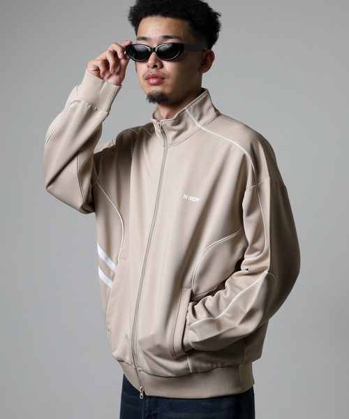 NERDY ジャージ レーシングトラックトップス レディース メンズ