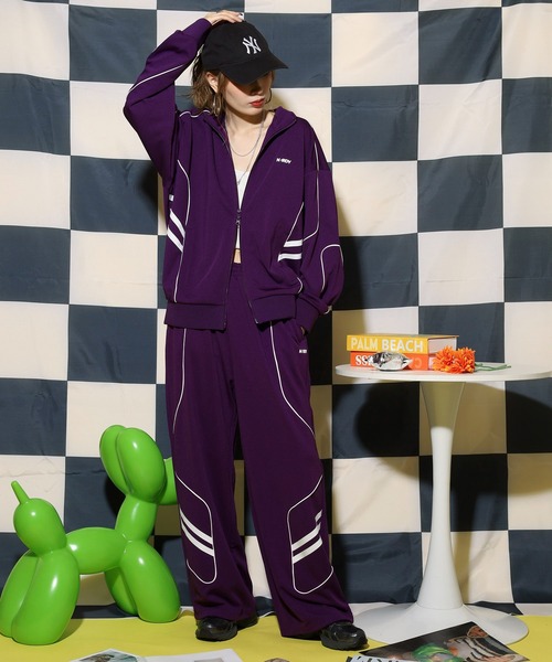 NERDY ジャージ NERDY ]☆23FW☆LINE TRACK TOP (NERDY/ジャージ) PNEF23TR1101