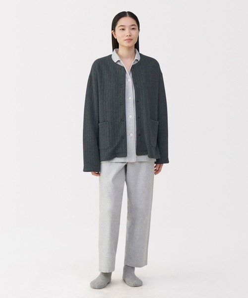 無印良品（MUJI） パジャマ ルームウェア 婦人 コットン混キルト