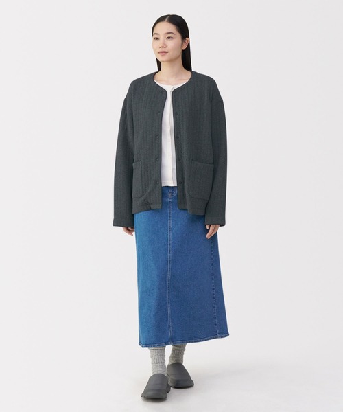 無印良品（MUJI） パジャマ ルームウェア 婦人 コットン混キルト