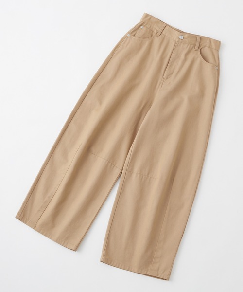 「Unblend」 チノパンツ S モカ レディース