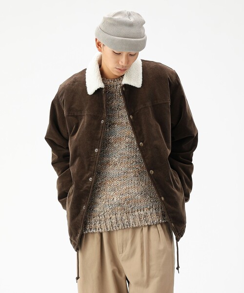 BEAMS（ビームス） ブルゾン アウター ルーズフィット コーデュロイ