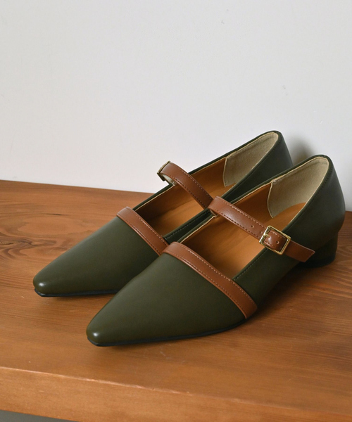 Au BANNISTER（オゥ バニスター） パンプス 「販売店舗限定」ツートン