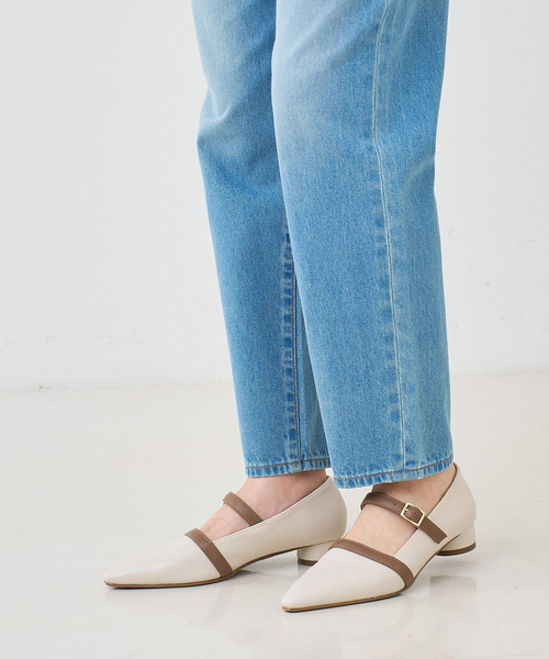 Au BANNISTER（オゥ バニスター） パンプス 「販売店舗限定」ツートン