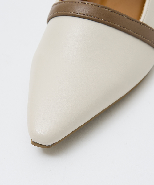 Au BANNISTER（オゥ バニスター） パンプス 「販売店舗限定」ツートン