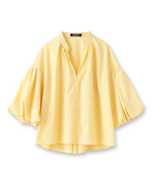 DRESSTERIOR（ドレステリア） 半袖ブラウス 34 レモンイエロー 