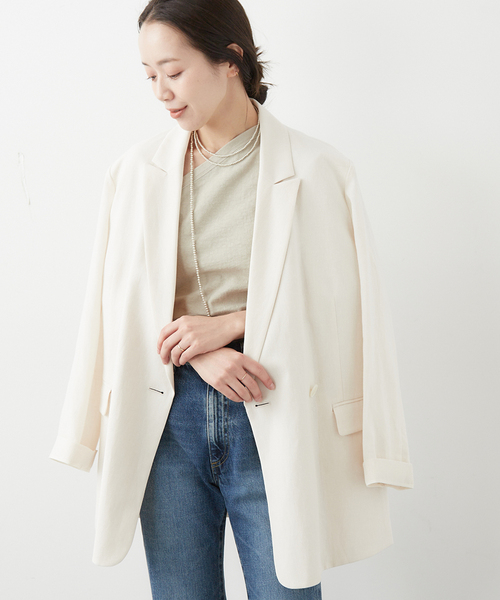 plage（プラージュ） テーラードジャケット 36 ベージュ レディース
