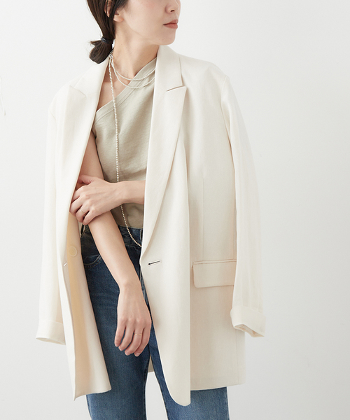 plage（プラージュ） テーラードジャケット 36 ベージュ レディース