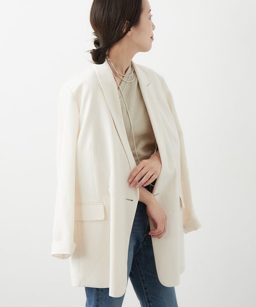 plage（プラージュ） テーラードジャケット 36 ベージュ レディース