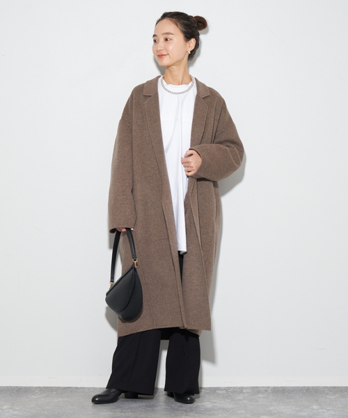 plage（プラージュ） チェスターコート 38 ブラウン レディース