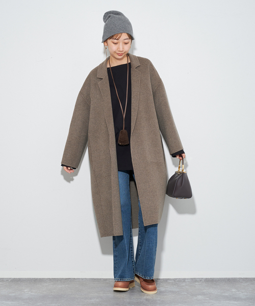 まちゃこ様　美品　Plage ベルト付き チェスターコート　38size まちゃこ様 美品 Plage ベルト付き チェスターコート 38size - メルカリ