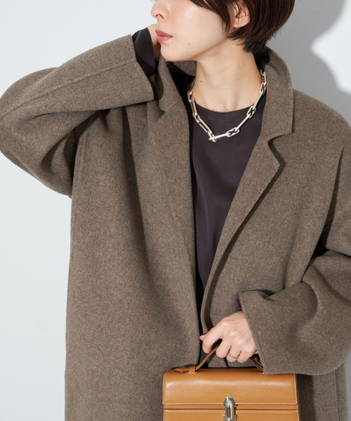 plage（プラージュ） チェスターコート 38 ブラウン レディース